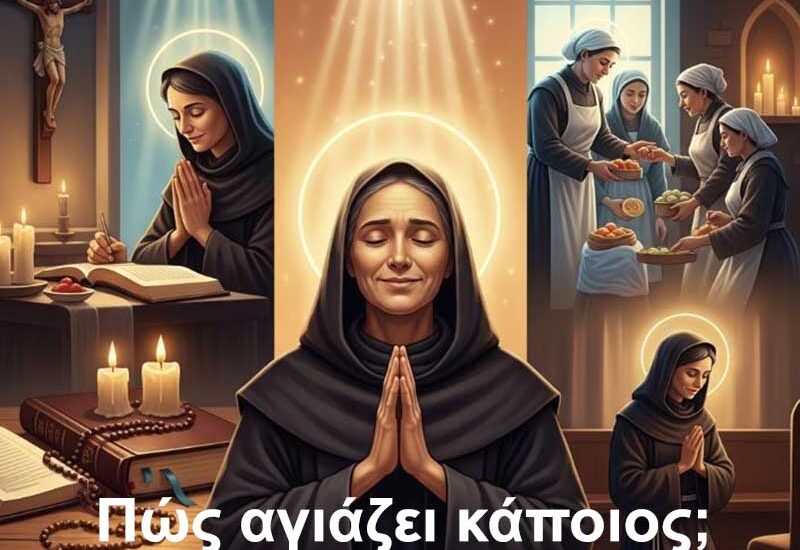 Πώς αγιάζει κάποιος και τι πρέπει να κάνει;