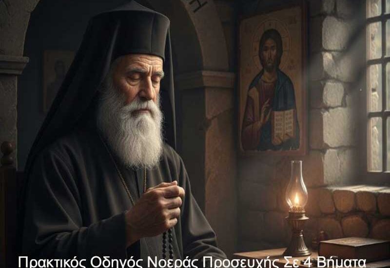 Πρακτικός Οδηγός Νοεράς Προσευχής Σε 4 Βήματα