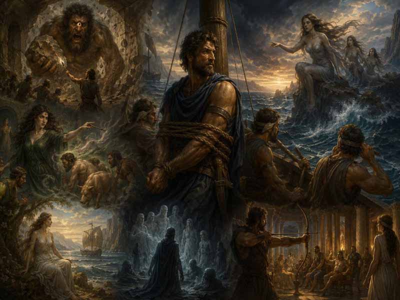 Οδυσσέας: Ένας Αρχαίος Ασκητής Οδυσσέας: Ένα Αρχαίο Αρχέτυπο Ασκητικής Πορείας Ο άνθρωπος που νίκησε πρώτα τον εαυτό του